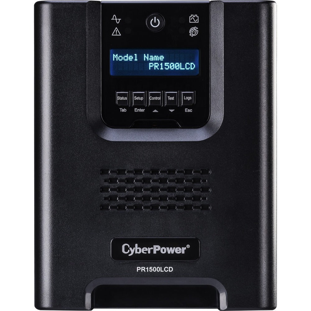 CyberPower Smart App Sinewave PR1500LCD 8-Outlet Uninterruptible Power Supply, 1,500VA
