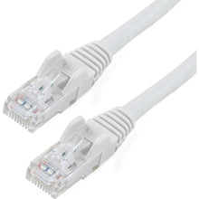 Load image into Gallery viewer, StarTech.com 12ft White Cat6 Patch Cable with Snagless RJ45 Connectors - White