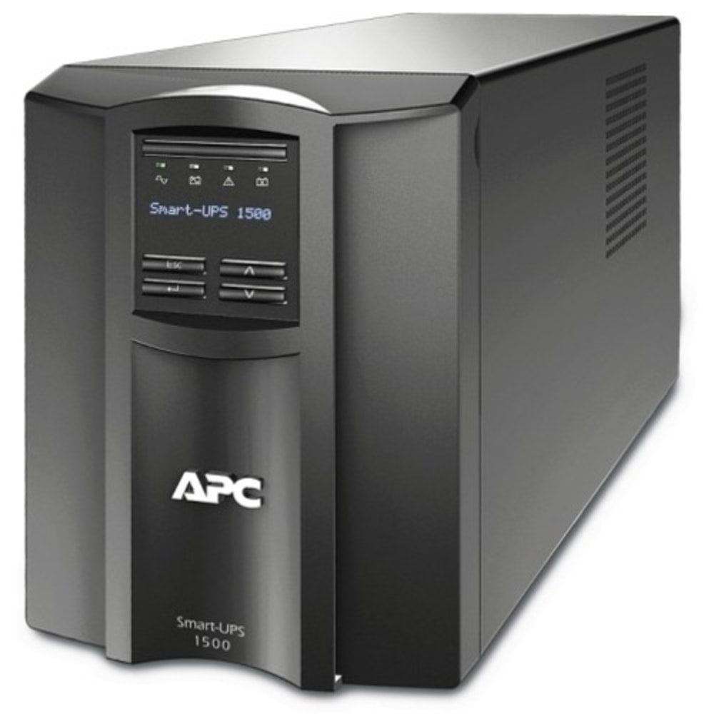 APC Smart-UPS SMT1500I 1500 VA Tower UPS - International Version - Tower - 7 Minute Stand-by - 230 V AC Output - Sine Wave - USB