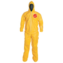 Load image into Gallery viewer, DuPont Tychem SL Coveralls With Attached Hood And Socks, 2X, White, Case Of 12