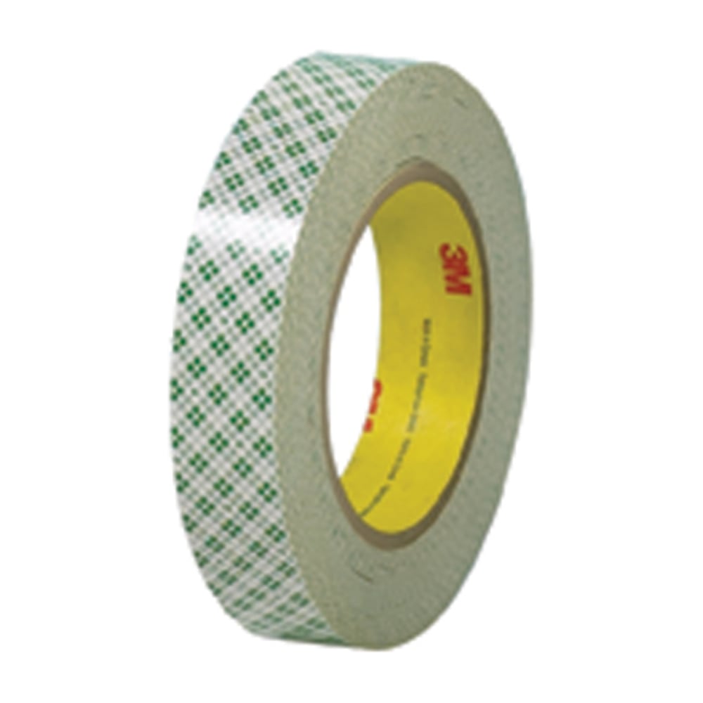 3M 410M Double Sided Masking Tape, 1in x 36 Yd., Off White, Case Of 3