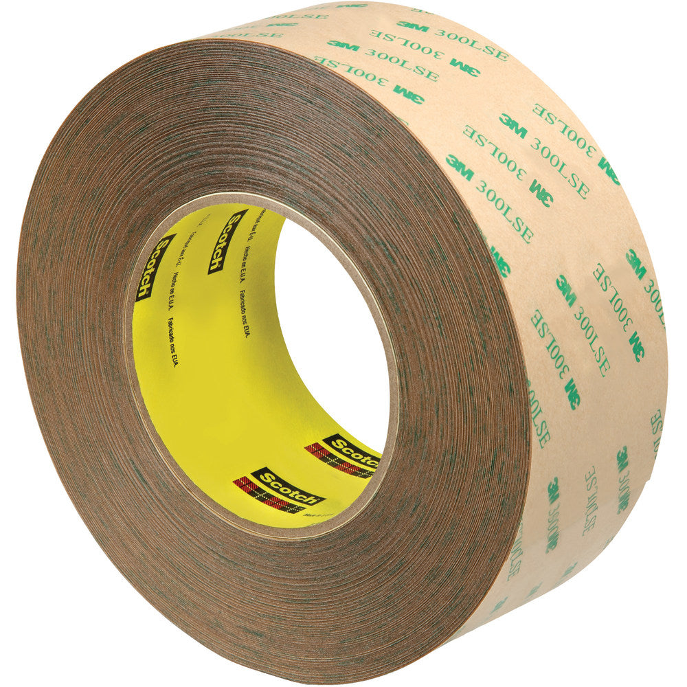 Scotch 9472LE Adhesive Transfer Tape Hand Rolls, 3in Core, 2in x 60 Yd., Clear, Case Of 6