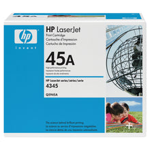Load image into Gallery viewer, HP 45A High-Yield Black Toner Cartridge, Q5945YC