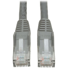 Load image into Gallery viewer, Tripp Lite 2ft Cat6 Gigabit Snagless Molded Patch Cable RJ45 M/M Gray 2ft - 2ft - Gray