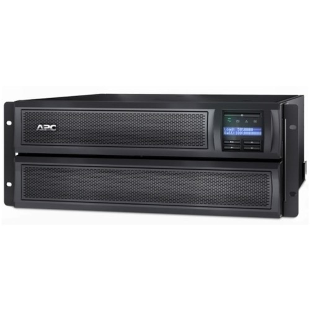APC by Schneider Electric Smart-UPS X 3000VA Short Depth Tower/Rack Convertible LCD 208V - 4U Rack-mountable, Rack-mountable - 3 Hour Recharge - 6.30 Minute Stand-by - 208 V AC Input