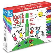 Load image into Gallery viewer, The Pencil Grip Kwik Stix Solid Tempera Paint Sticks, Assorted Colors, Pack Of 96 Sticks