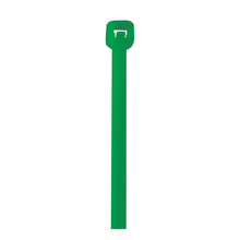 Load image into Gallery viewer, Office Depot Brand Colored Cable Ties, 50 Lb, 14in, Green, Case Of 1,000 Ties
