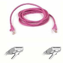 Load image into Gallery viewer, Belkin Cat. 5E UTP Patch Cable - RJ-45 Male - RJ-45 Male - 2ft - Pink