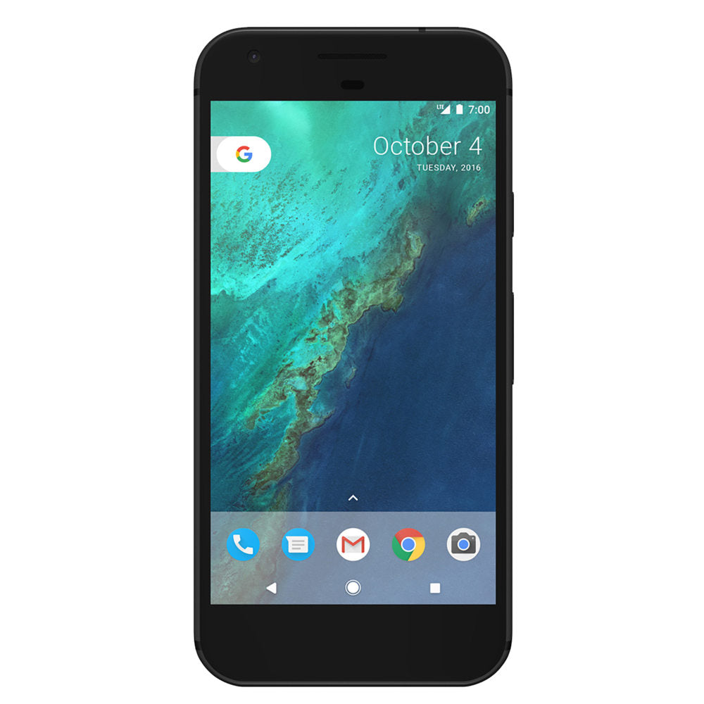 Google Pixel XL Cell Phone, Just Black, PGN100005