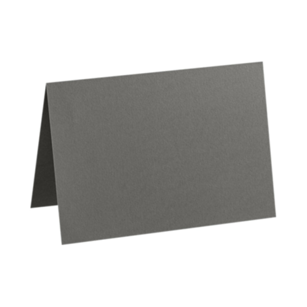 LUX Folded Cards, A6, 4 5/8in x 6 1/4in, Smoke Gray, Pack Of 1,000