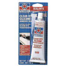 Load image into Gallery viewer, Clear RTV Silicone Adhesive Sealants, 3 oz Tube, Clear