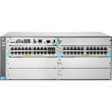Load image into Gallery viewer, HPE 5406R 44GT PoE+/4SFP+ (No PSU) v3 zl2 Switch - 44 Ports - Manageable - Gigabit Ethernet, 10 Gigabit Ethernet - 10/100Base-TX, 10/100/1000Base-T, 10GBase-X - 3 Layer Supported - Modular - Power Supply - Twisted Pair, Optical Fiber - 4U High