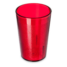 Load image into Gallery viewer, Carlisle Stackable SAN Plastic Tumblers, 8 Oz, Ruby, Pack Of 72