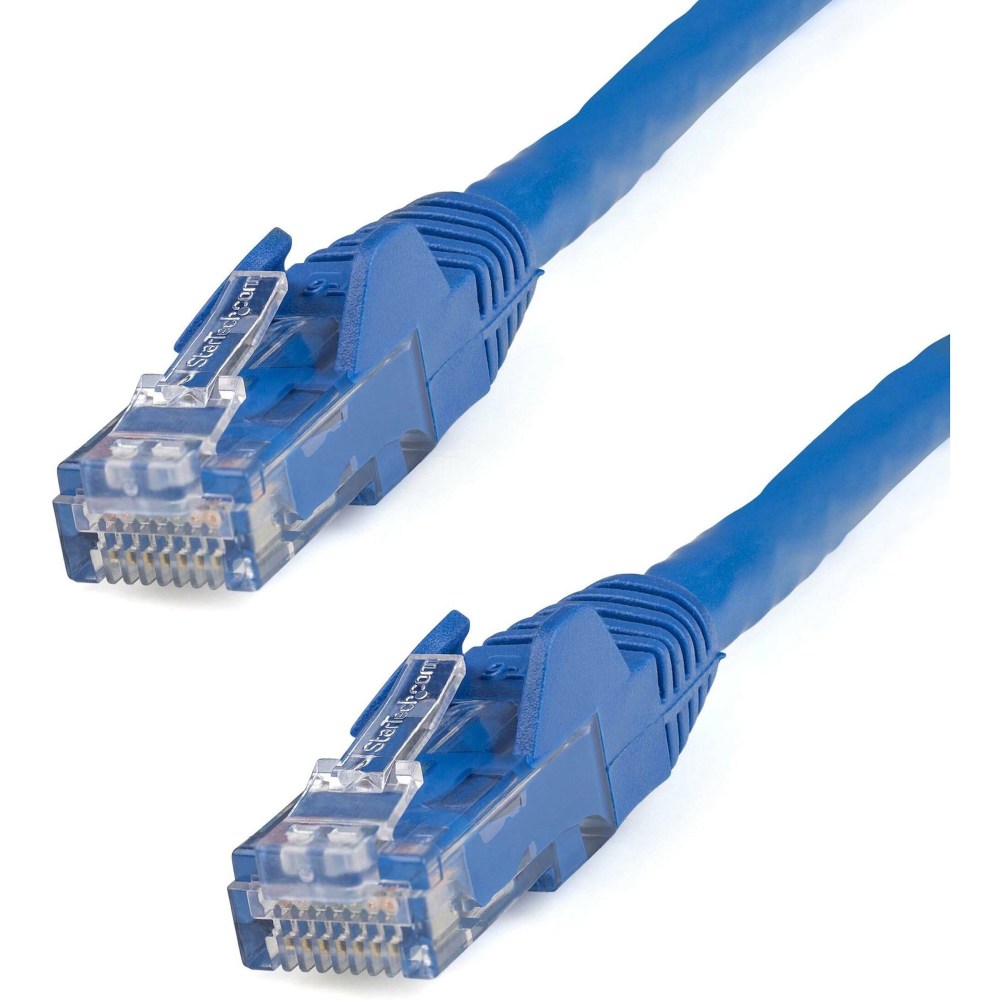 StarTech.com 6in Blue Cat6 Patch Cable with Snagless RJ45 Connectors - Blue