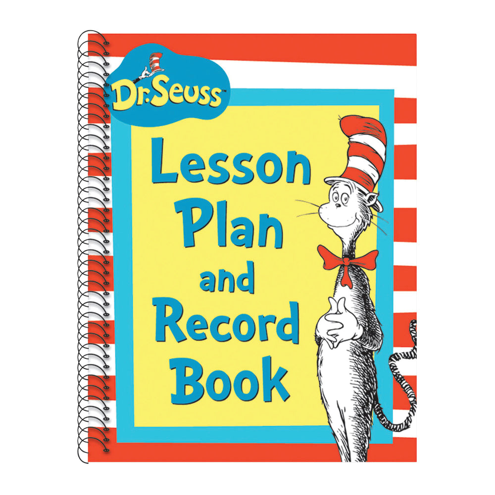 Eureka Cat In The Hat Lesson Plan And Record Books, Pack Of 2