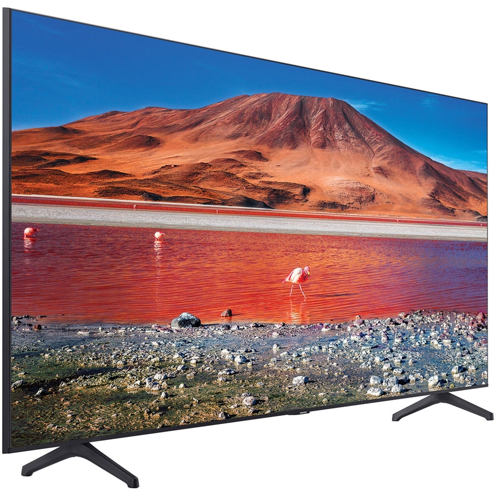 Samsung Crystal TU7000 UN75TU7000F 74.5in Smart LED-LCD TV - 4K UHDTV - Titan Gray, Black - LED Backlight - Alexa, Google Assistant Supported - 3840 x 2160 Resolution