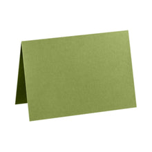 Load image into Gallery viewer, LUX Folded Cards, A2, 4 1/4in x 5 1/2in, Avocado Green, Pack Of 500