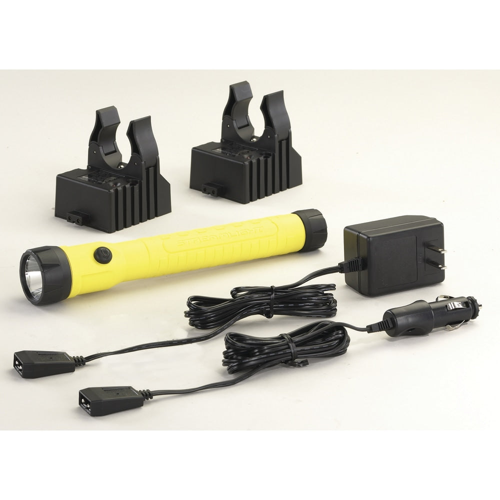 Streamlight PolyStinger LED Haz-Lo Rechargeable Flashlight, Yellow