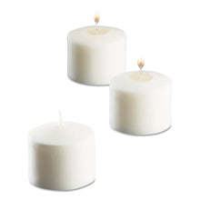 Load image into Gallery viewer, Sterno Food Warmer Votive Candles, 1 3/8inH x 1 1/2inW x 1 1/2inD, White, Pack Of 288 Candles
