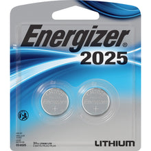 Load image into Gallery viewer, Energizer 2025 3V Watch/Electronic Batteries - For Multipurpose - CR2025 - 3 V DC - 240 / Carton