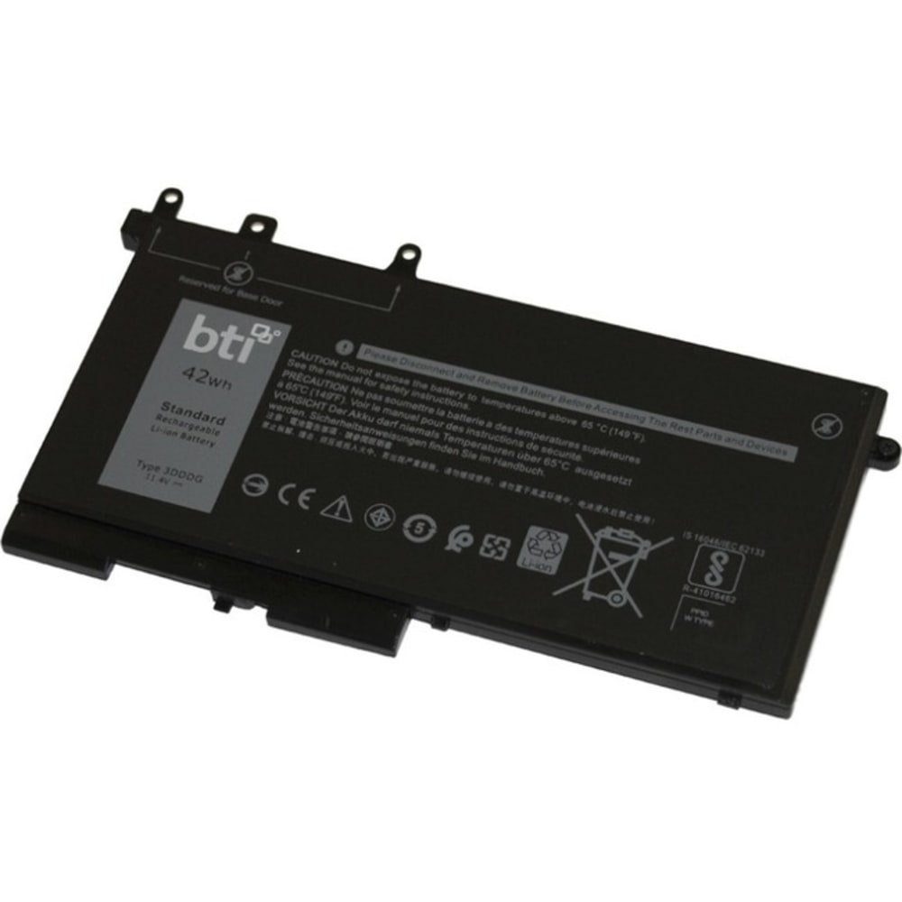 BTI Laptop Battery for Dell Latitude 5590 - Compatible OEM 03DDDG 03VC9Y 049XH 3DDDG 3VC9Y 451-BBZP 451-BZT
