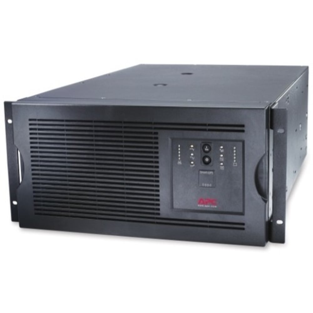 APC Smart-UPS 5000VA Rackmountable UPS - 5000VA/4000W - 9.4 Minute Full Load - 8 x IEC 320-C13, 2 x IEC 320-C19, 6 x IEC Jumper