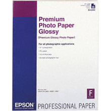 Load image into Gallery viewer, Epson Premium Photo Paper, C, 17in x 22in, Glossy, 25 Sheets
