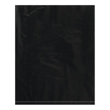 Load image into Gallery viewer, Office Depot Brand 2 Mil Colored Flat Poly Bags, 12in x 15in, Black, Case Of 1000
