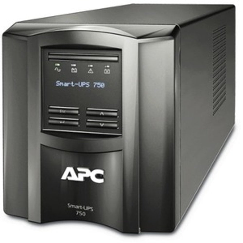 APC by Schneider Electric Smart-UPS SMT750I 750 VA Tower UPS - Tower - 5 Minute Stand-by - 230 V AC Output - Sine Wave - USB