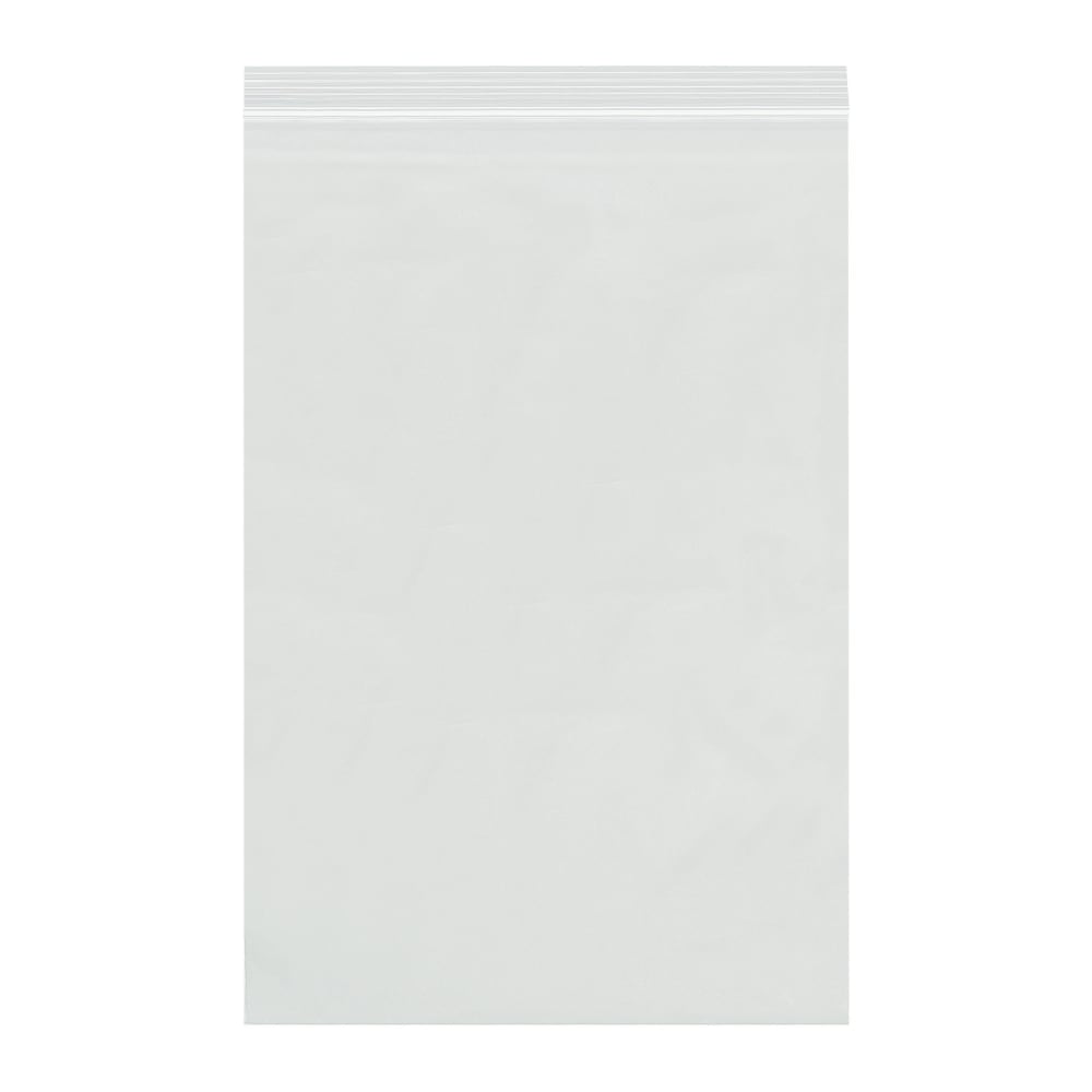 Office Depot Brand 8 Mil Reclosable Poly Bags, 20in x 30in, Clear, Case Of 50
