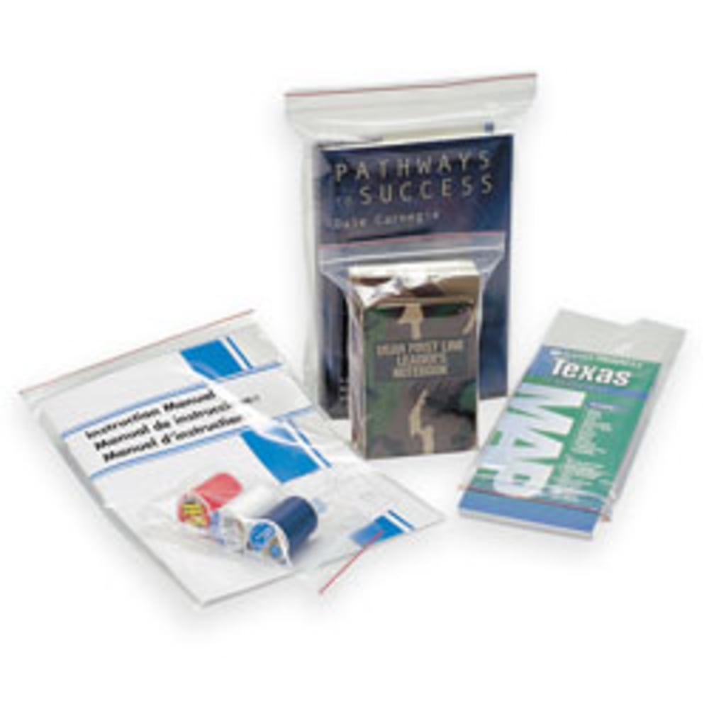 100% Recycled Seal Closure Bags, 10in x 10in, Box Of 500 (AbilityOne)