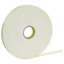 Load image into Gallery viewer, 3M Double Sided Foam Tape, 0.5in x 72 Yd., Off-White, Case Of 18
