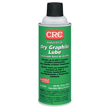 Load image into Gallery viewer, CRC Dry Graphite Lube, 10 Oz Aerosol Can, Black, Pack Of 12 Cans