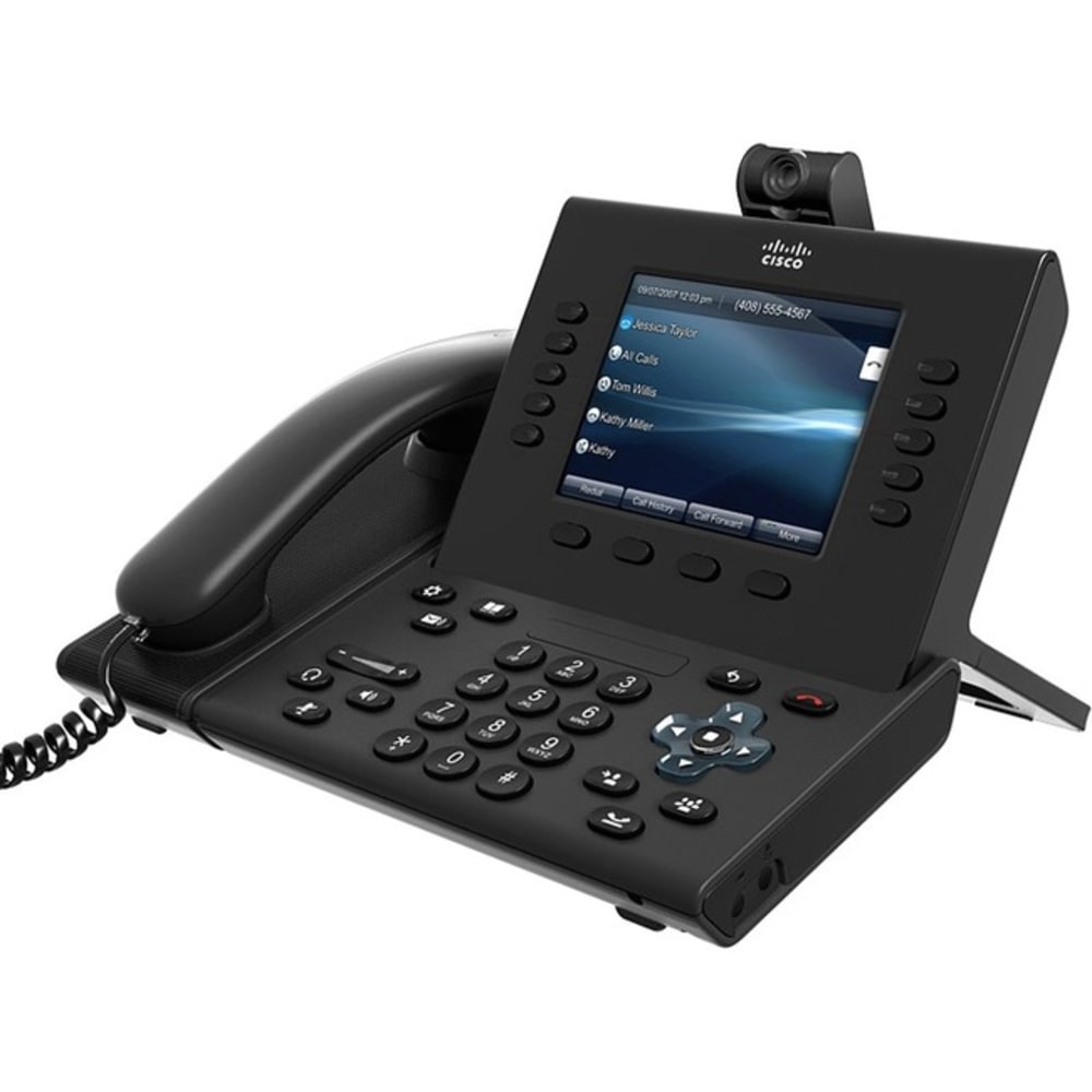 Cisco Unified 9951 IP Phone - Charcoal - VoIP - Unified Communications Manager, Enhanced User Connect License - 2 x Network (RJ-45) - PoE Ports