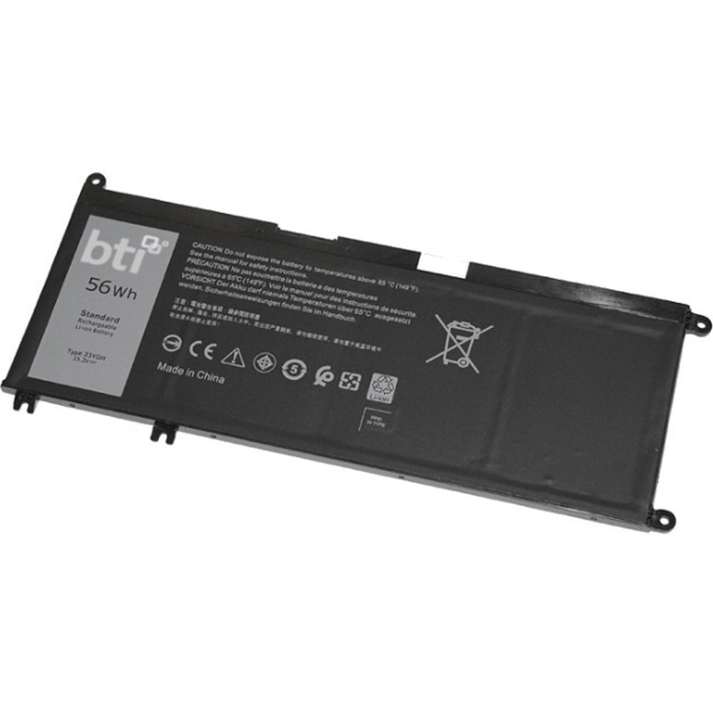 BTI 033YDH Replacement Battery For Dell Inspiron 15 7577, Latitude 13 3380, Latitude 3480, Latitude 3580