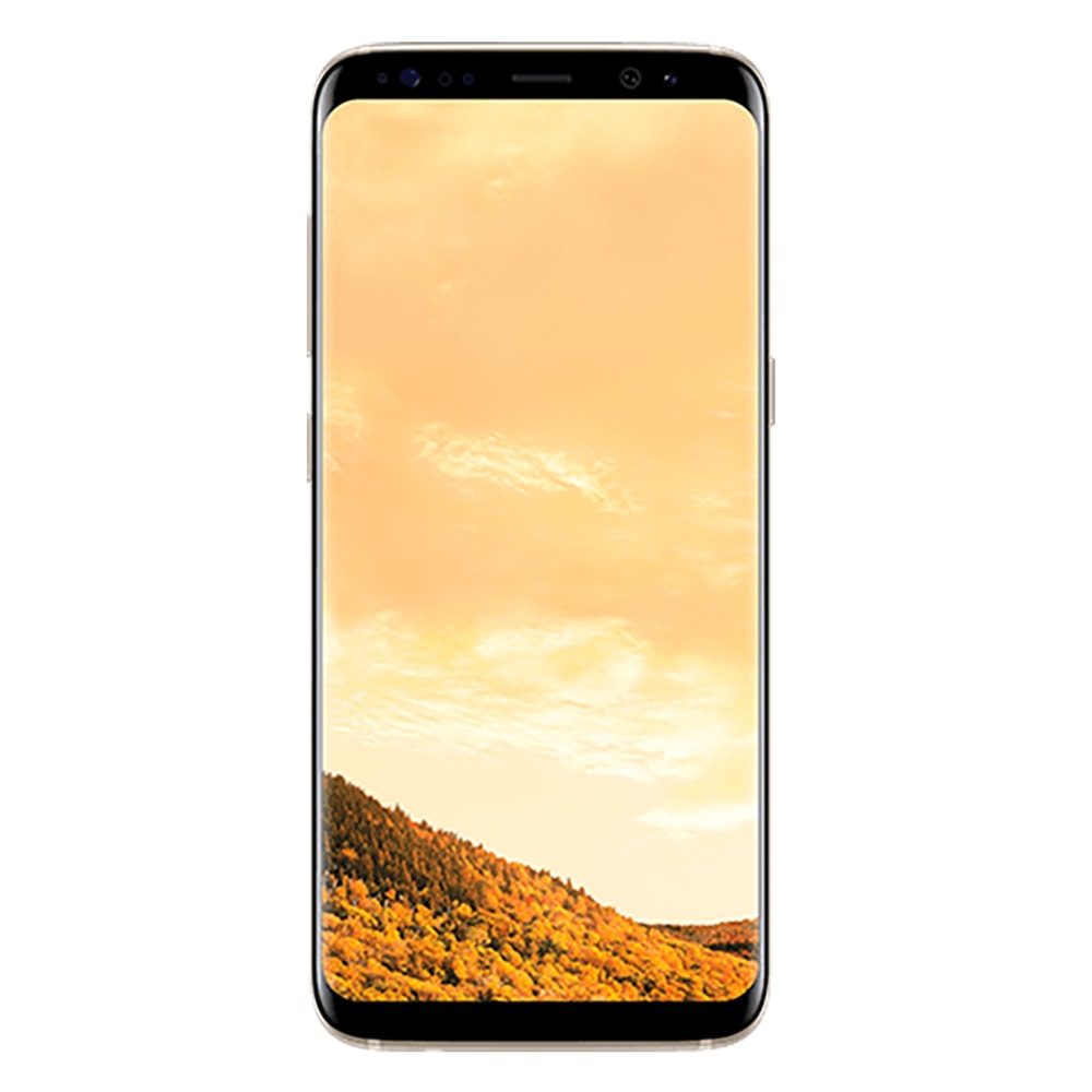 Samsung Galaxy S8 G950F Cell Phone, Maple Gold, PSN100987