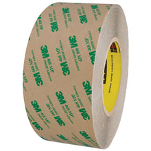 Load image into Gallery viewer, 3M 468MP Adhesive Transfer Tape, 3in Core, 3in x 60 Yd., Clear, Case Of 12