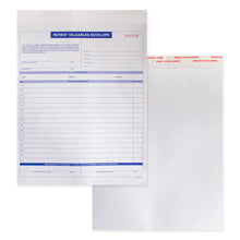 Load image into Gallery viewer, Patient Valuable Form And Paper Envelope, Sequentially Numbered, 3-Part, 9in x 12in, Pack Of 500 Sets