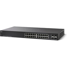 Load image into Gallery viewer, Cisco SG220-28MP 28-Port Gigabit PoE Smart Switch - 24 Ports - Manageable - 2 Layer Supported - Modular - 4 SFP Slots - Twisted Pair, Optical Fiber - 1U High - Rack-mountable, Desktop - Lifetime Limited Warranty