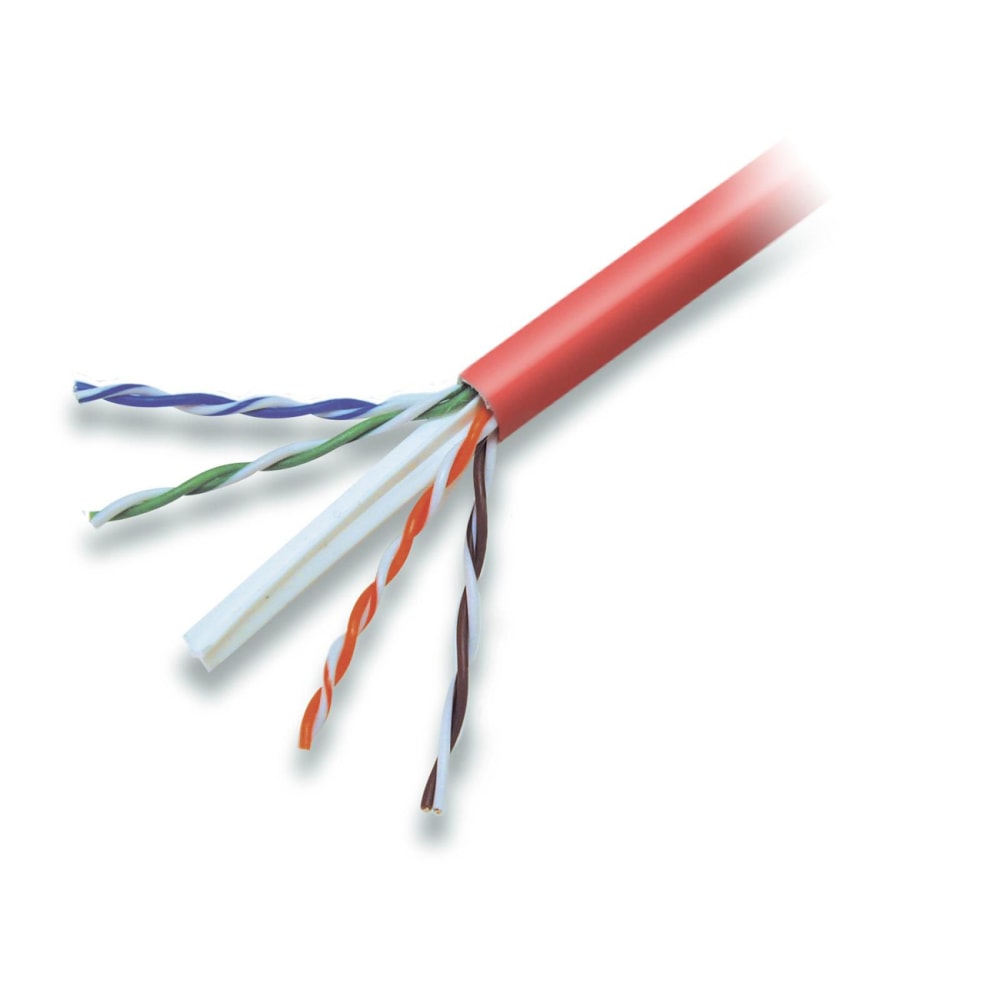 Belkin Cat. 6 High Performance UTP Bulk Cable (Bare wire) - 1000ft - Red