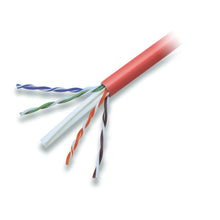 Load image into Gallery viewer, Belkin Cat. 6 High Performance UTP Bulk Cable (Bare wire) - 1000ft - Red