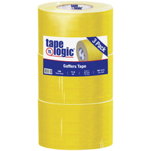 Load image into Gallery viewer, Tape Logic Gaffers Tape, 4in x 60 Yd., 11 Mil, Yellow, Case Of 3 Rolls
