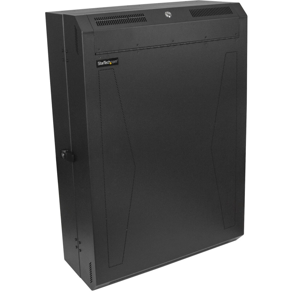 StarTech.com 6U Vertical Server Cabinet - Wallmount Network Cabinet - 30 in. depth - Vertically mount your server or networking equipment to a wall with this 6U network cabinet - Total load capacity of 198 lb. (90 kg)