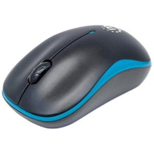 Load image into Gallery viewer, Manhattan Success Wireless Optical Mouse, Blue/Black