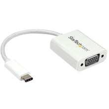 Load image into Gallery viewer, StarTech.com USB-C To VGA Adapter, White
