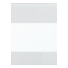 Load image into Gallery viewer, Office Depot Brand 2 Mil White Block Reclosable Poly Bags, 10in x 12in, Clear, Case Of 1000