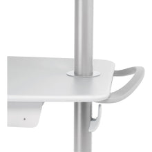 Load image into Gallery viewer, Anthro Zido Handle For Adjustable-Height Cart or Worksurface, 17in, Cool Gray