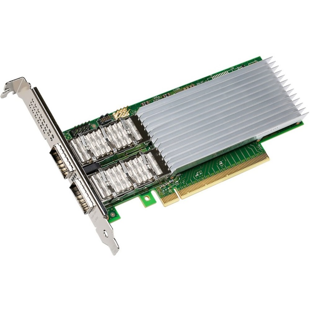 Intel Ethernet Network Adapter E810-CQDA2 - Efficient workload-optimized performance at Ethernet speeds of 1 to 100Gbps
