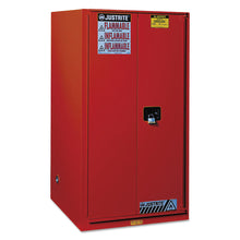 Load image into Gallery viewer, Safety Cabinets for Combustibles, Manual-Closing Cabinet, 96 Gallon, Red