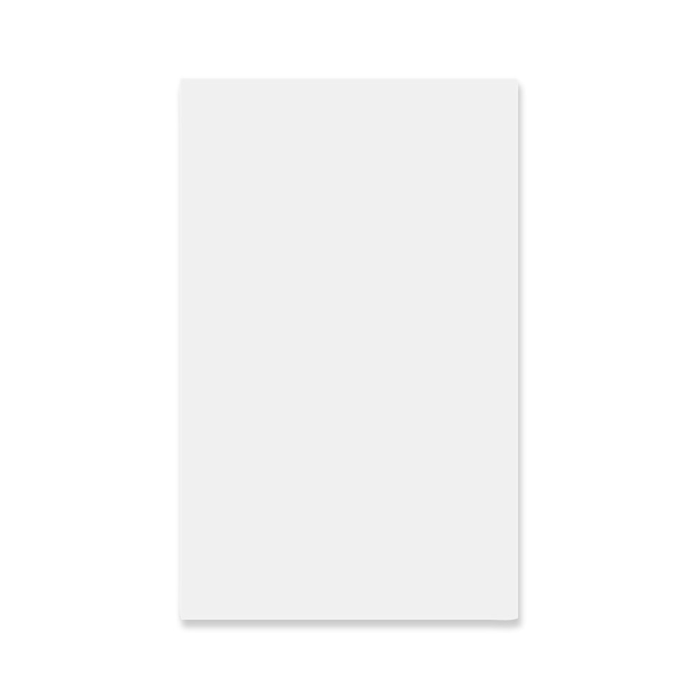 50% Recycled Glued Writing Pads By SKILCRAFT, 5in x 8in, White, Unruled, Pack Of 12 (AbilityOne 7530-00-239-8479)
